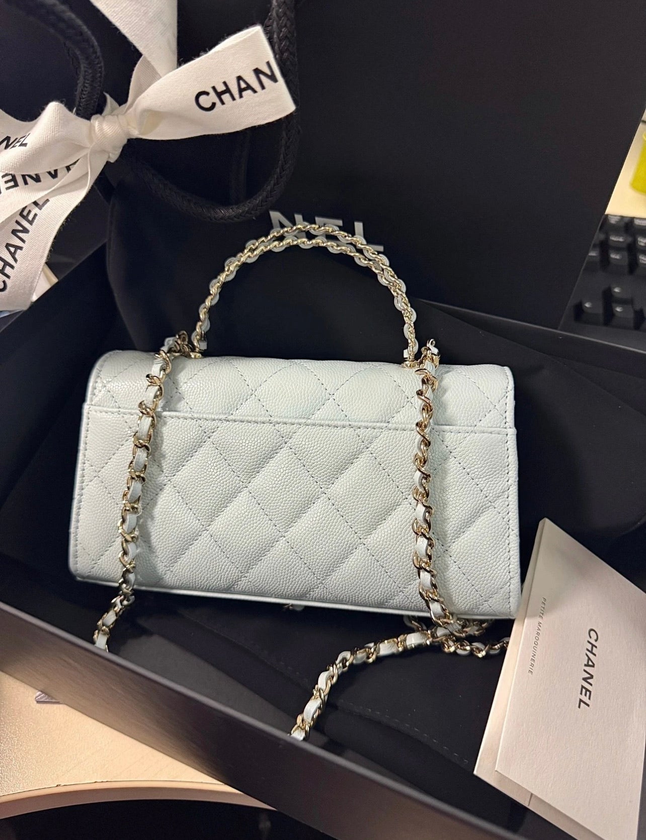 CHANEL 25S new handle chain bag