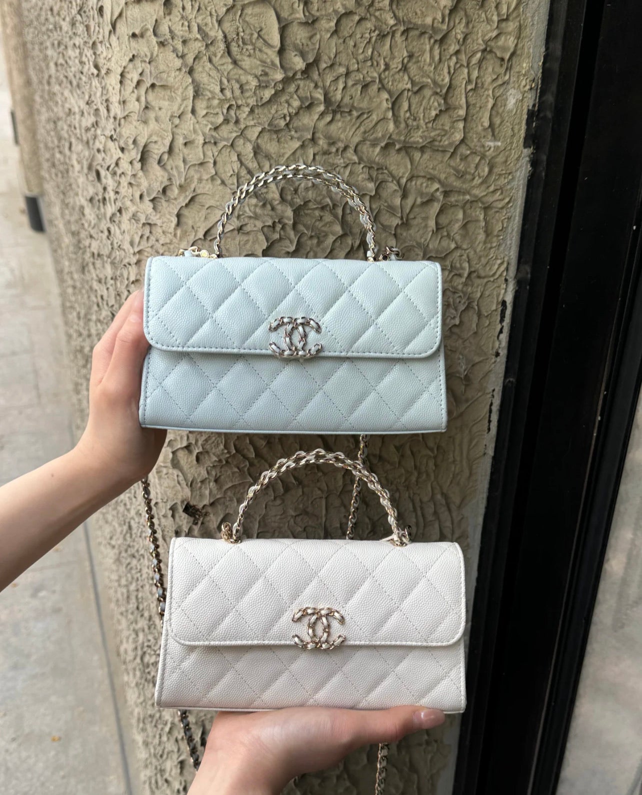 CHANEL 25S new handle chain bag