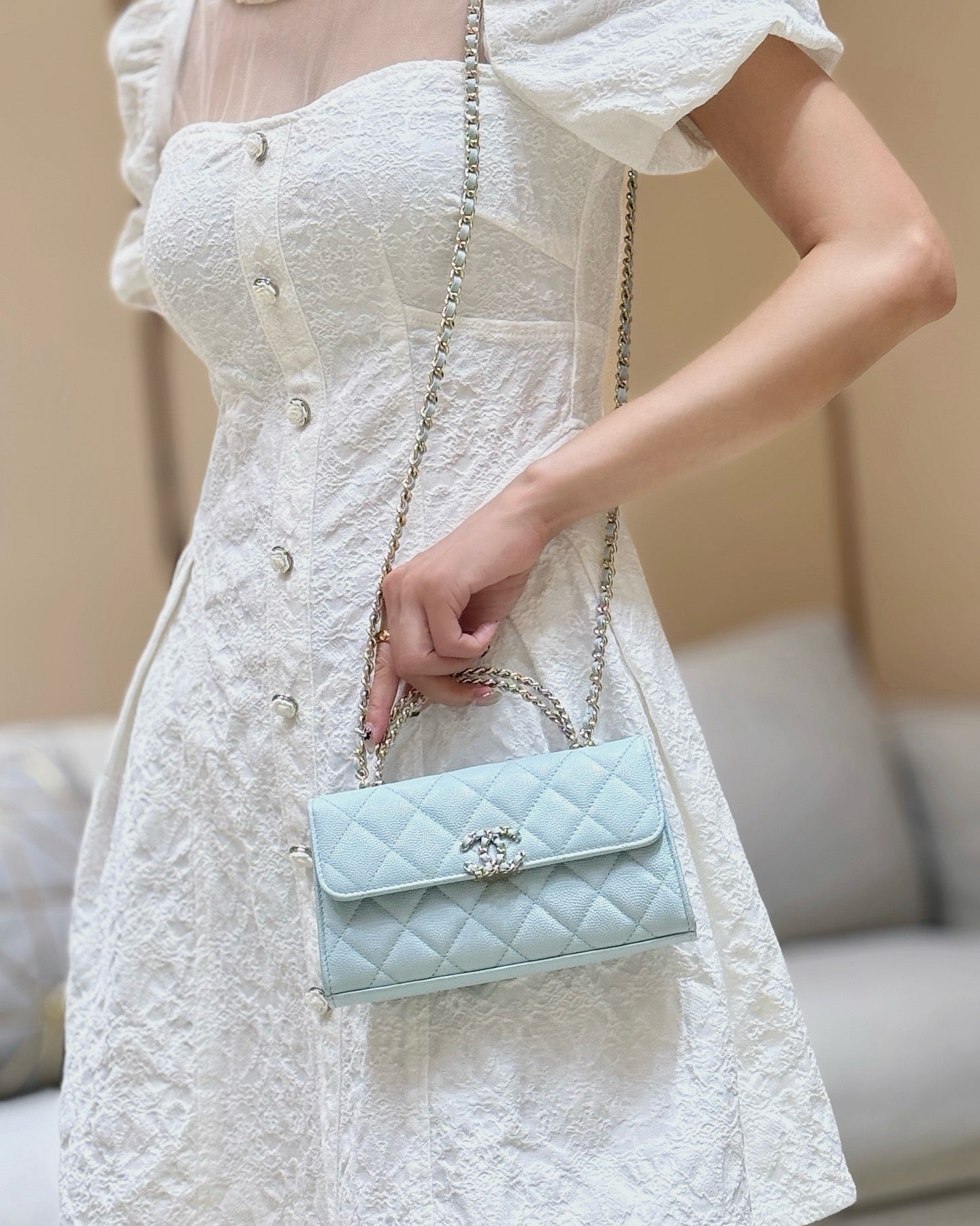 CHANEL 25S new handle chain bag