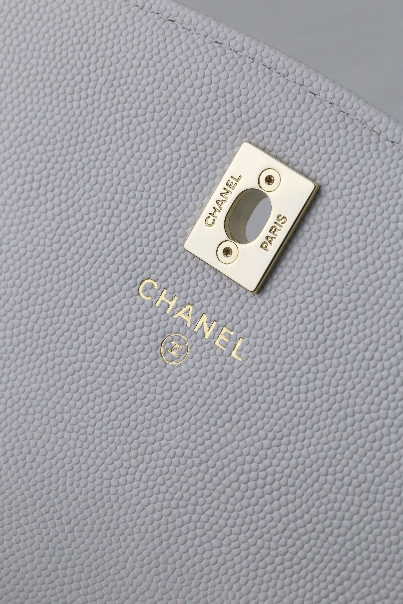 Chanel25C lychee pattern accordion bag