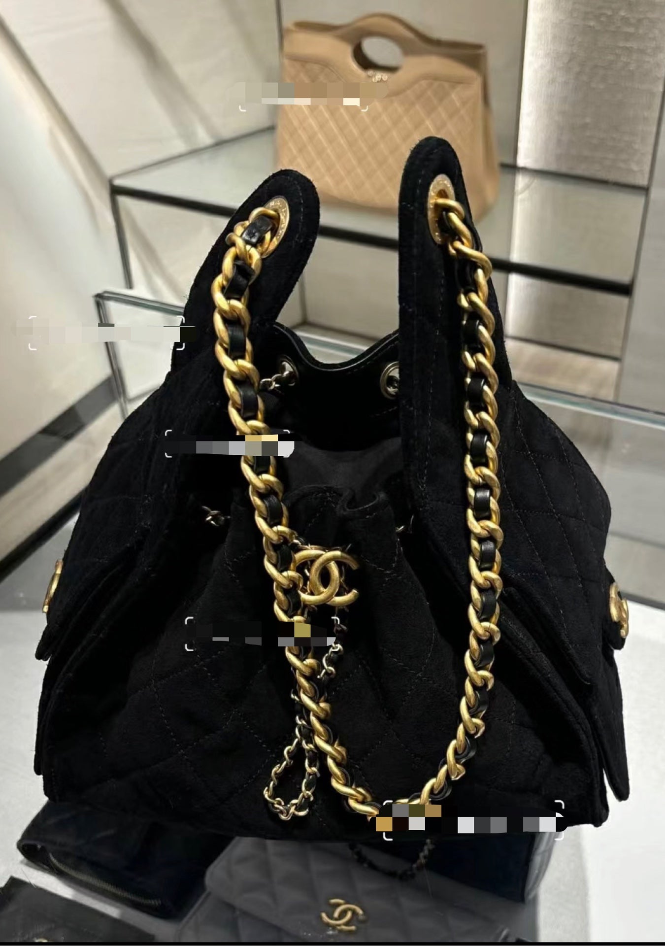 Chanel25C new ball pattern bag
