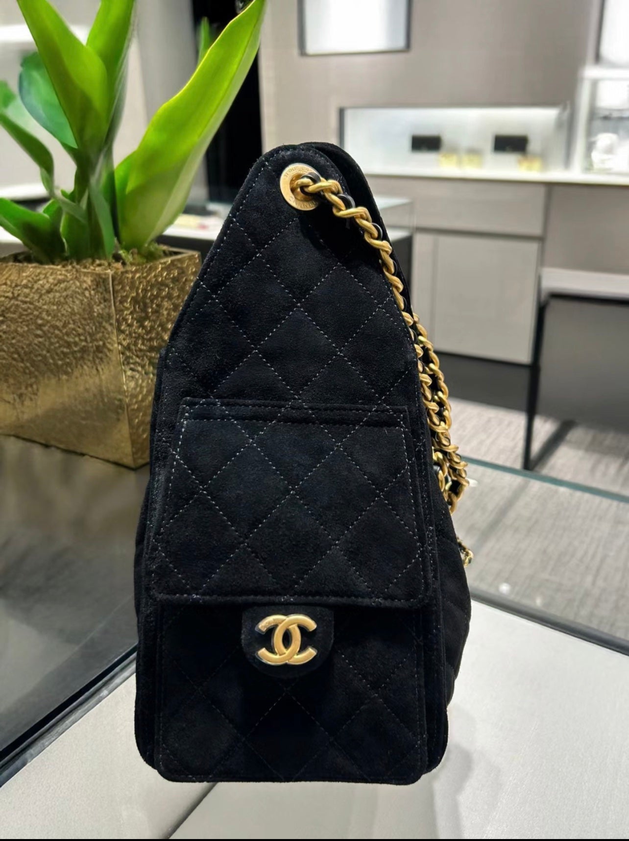 Chanel25C new ball pattern bag