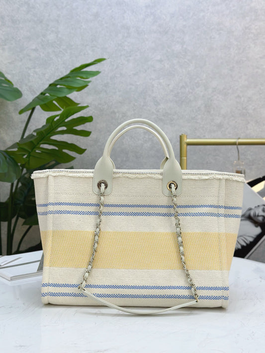 24ss newest color beach bag shopping bag