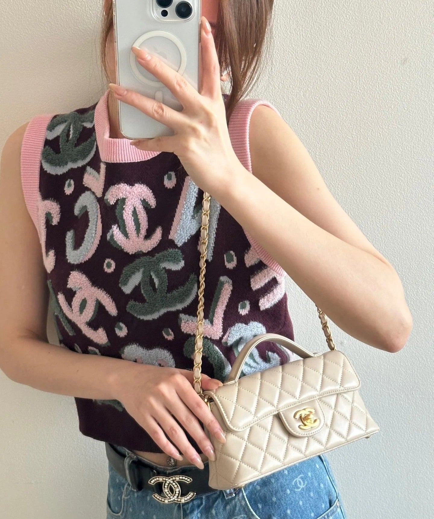 0hanel 25P Kelly handle bag