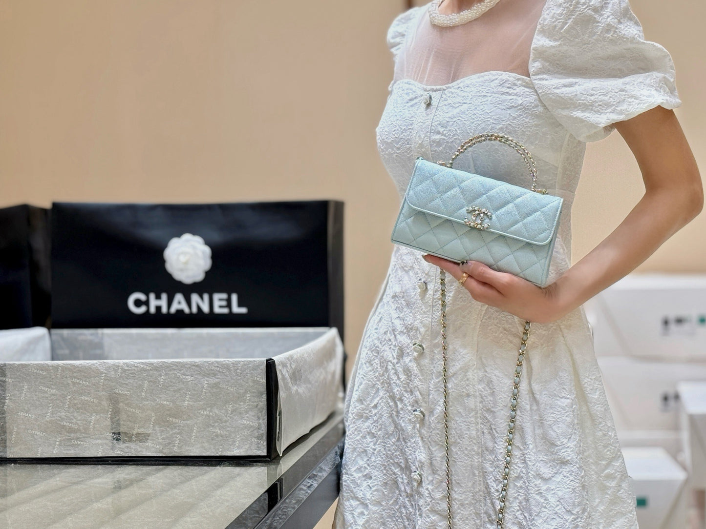 CHANEL 25S new handle chain bag